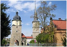 Riedtor und Jacobsturm in Arnstadt